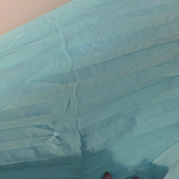 Ruby Rox Black and Mint Teal Pleated Maxi Dress - Picture 6 of 8